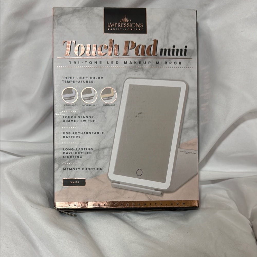 Impressions White Tablet with Durable Design